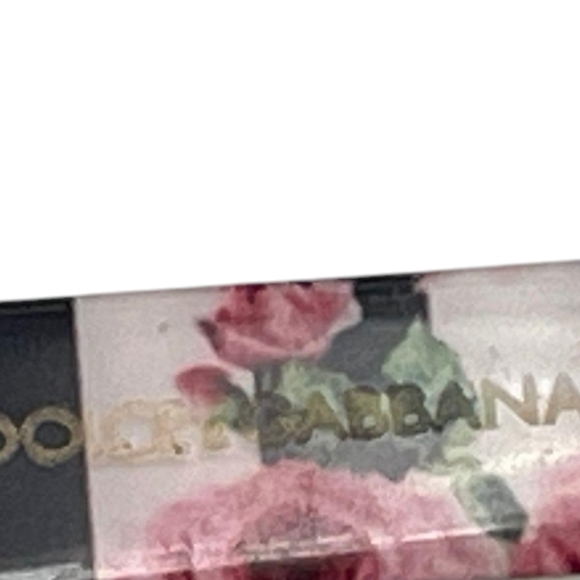 Dolce and Gabbana Black and Floral Cat Eye Sunglasses - Picture 5 of 8